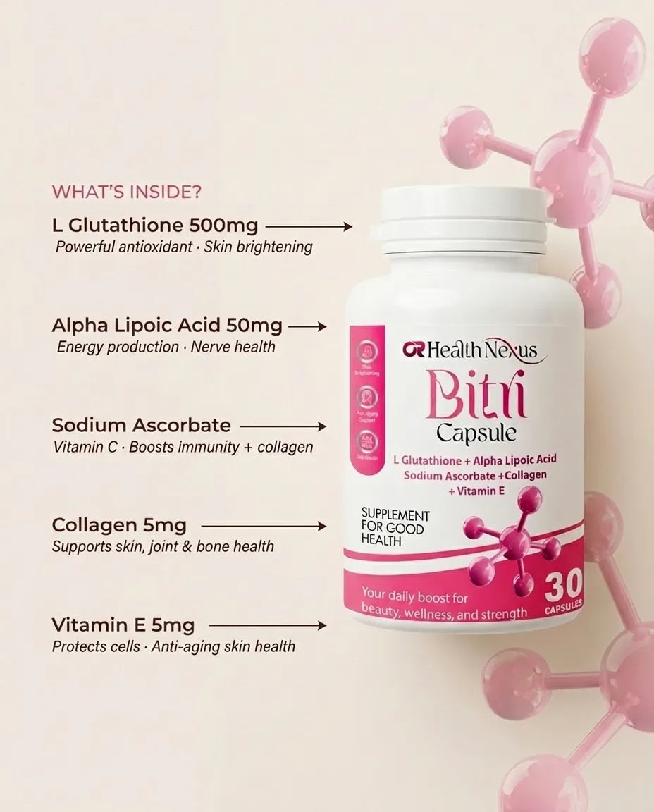 Bitri Capsule - Glutathione & Antioxidant Formula