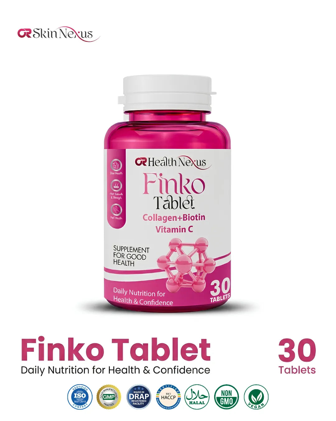 Finko Tablet – Collagen, Biotin & Vitamin C
